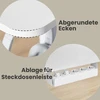 Songmics Reguliuojamo aukščio stalas 160x140x72-120cm