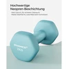 Songmics 2 hantelių rinkinys turkio spalvos