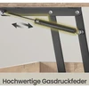 Songmics Kavos staliukas 50 x 100 x 45/58.5 cm