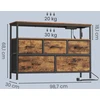 Songmics Komoda 30×98,7×68,1 cm