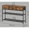 Songmics Konsolinis staliukas 30 x 98.8 x 78.7 cm
