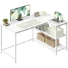 Songmics Kampinis rašomasis stalas 110 x 80 x 76 cm