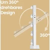Songmics Kosmetinis veidrodis 10 × 55 × 45 cm