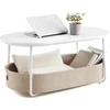 Songmics Žurnalinis staliukas 55 × 100 × 45,7 cm