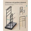 Songmics Juvelyrinių dirbinių stendas metalinis rėmelis dovanų idėja juodas