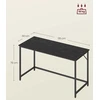 Vasagle Rašomasis stalas su metaliniu rėmu 60 x 140 x 76 cm