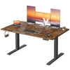 Songmics Reguliuojamo aukščio stalas 140 × 80 x 72-120cm