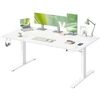 Songmics Reguliuojamo aukščio stalas 180 × 80 x 72-120cm