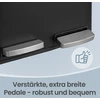 Songmics Šiukšliadėžė juoda 2 x 15 l