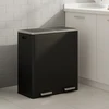 Songmics Šiukšlių dėžė, 2 x 30 litrų, 2 skyriai