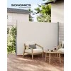 Songmics Šoninis tentas 180 x 300 cm Smėlio spalvos