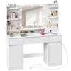 Songmics Kosmetinis staliukas 40 × 107 × 144 cm