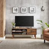 TV staliukas Songmics Vasagle 120 cm ilgio pramoninio dizaino TV spintelė