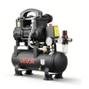 VEVOR 6 l oro kompresorius, 0,75 kW, be alyvos, MZB-750H-6