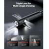 VEVOR Trigubos objektyvo endoskopas su šviesa, 4,5" HD IPS ekranas, 5 m standus kabelis