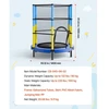 Batutas vaikams VEVOR MCB-045-06-02, 142 cm skersmens