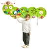 VEVOR Veiklos sieninė užimtumo lenta vaikams, 12 veiklų, Montessori sensorinės sienos panelės, 3–12 m.