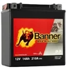 Banner 14Ah Bike Bull AGM 12V 210A akumuliatorius 150x87x161mm