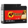 Banner 3Ah Bike Bull GEL 12V 53A akumuliatorius 113x48x85mm