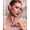 Pink Lūpų matiniai dažai „Velour Lip Souffle“ - 05 Cozy Rožinė