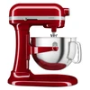 Virtuvinis kombainas Artisan pastatomas plakiklis su pakeliamu dubeniu, 5,6 l, Empire Raudona