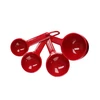 KitchenAid 4 matavimo puodelių rinkinys, Empire Raudona