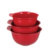 KitchenAid rinkinys iš 3 maišymo dubenėlių, Empire Raudona