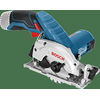 Bosch Akumuliatorinis diskinis pjūklas GKS 12V-26, be akumuliatoriaus ir kroviklio