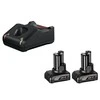 Bosch Akumuliatorius + kroviklis GBA 12V 2x6.0Ah + GAL 12V-40