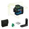 Bosch  Linijinis lazerinis nivelyras GLL 80-33 G lagamine su universaliu laikikliu LB 10 (0601065501)