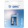 GSC evolution alkaline 6F22 (9V) šarminė baterija, 1 vnt./lizdinėje pakuotėje, 009000175