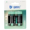 GSC evolution Heavy Duty R20 (D) baterijos, 2 vnt./lizdinėje pakuotėje, 106000024