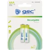 GSC evolution Rechargeable HR03 (AAA) 1,2V 800mAh įkraunamos baterijos, 2 vnt./lizdinėje pakuotėje,