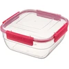 Kvadratinis indas, 1,45 L, 17,4 x 17,4 x 8,1 cm, 39639, GALICJA