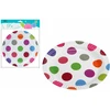 Ravi Decor Party Deco LGP apvalios popierinės lėkštės rožiniai taškeliai 23 cm 6 vnt. 24 x 2 x 30 (12184)