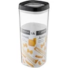 Maisto laikymo indas, 1,8 L, juodas, 10,8 x 10,8 x 25,5 cm, 29571, GALICJA