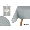 Poliesterinė staltiesė 140×240 cm, šviesiai mėlyna, 95078, Kinvara