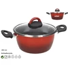 Puodas su dangčiu, 20 cm, ~3 l, Rosso, 29,00 x 22,00 x 15,00 cm, Magefesa