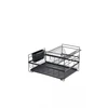 Rosberg 5R53000PBL, indų džiovyklė, 2 lygiai, 45x32,5x27,3 cm, juoda