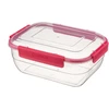 Stačiakampis maisto laikymo indas, 1,32 L, 19,8 x 15,1 x 8,1 cm, 39684, GALICJA