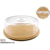Sūrio dubuo, 28 cm, bambukas, 9,5 x 28 x 28 cm, KITCHEN&GO