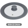 Universalus keptuvės dangtis 20/22/24 cm, 401015009, Vassary
