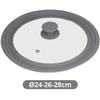 Universalus keptuvės dangtis 24/26/28 cm, 401015010, Vassary