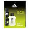 Adidas Pure Game - losjonas po skutimosi 100 ml + dezodorantas purškiklis 150 ml