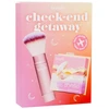 Benefit Cheek-End Getaway Set rinkinys (Shellie Blush skaistalai,6 g + Multitasking Cheek šepetėlis)