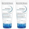 Set Duo Bioderma Atoderm Hydrating Hand Kreminis, 2 vnt., 50 ml