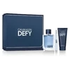 Calvin Klein Defy EDT rinkinys vyrams (EDT 100 ml + Dušo želė 100 ml + EDT 10 ml)