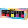 Dermacol „Shine Bright Neon“ nagų lakų rinkinys