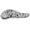 Dtangler plaukų šepetys su Zebra Baltas rankena