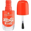Essence Cosmetics gelinis nagų lakas „Esmalte De Uñas“ 15 – oranžinė „U Cute“, 8 ml